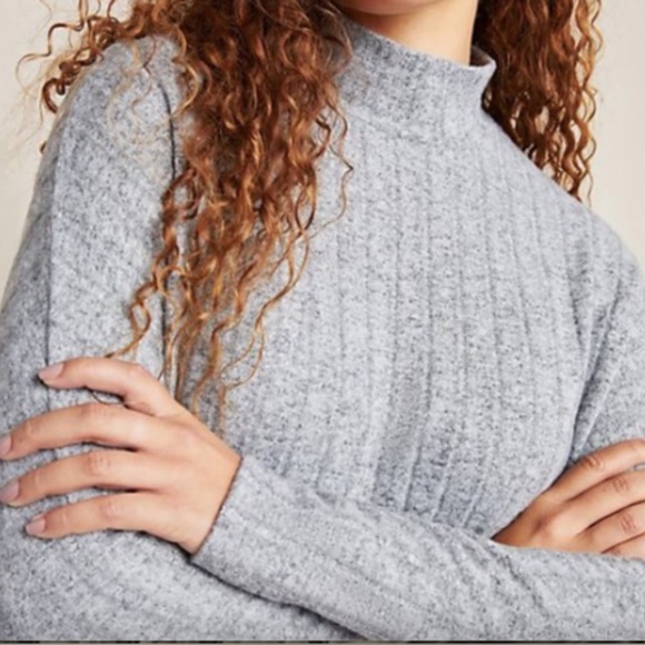 Eri + Ali Mock Ribbed Sweater - XS by Anthroplogie - Picture 2 of 9